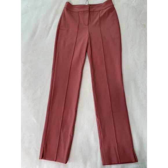 NWT Veronica Beard Womens Pants Lago Dress Cropped Mauve Pink Sz 00 XS - Picture 4 of 16